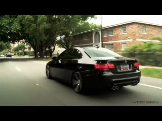 bmw 7 series f01 on vossen vvscv3